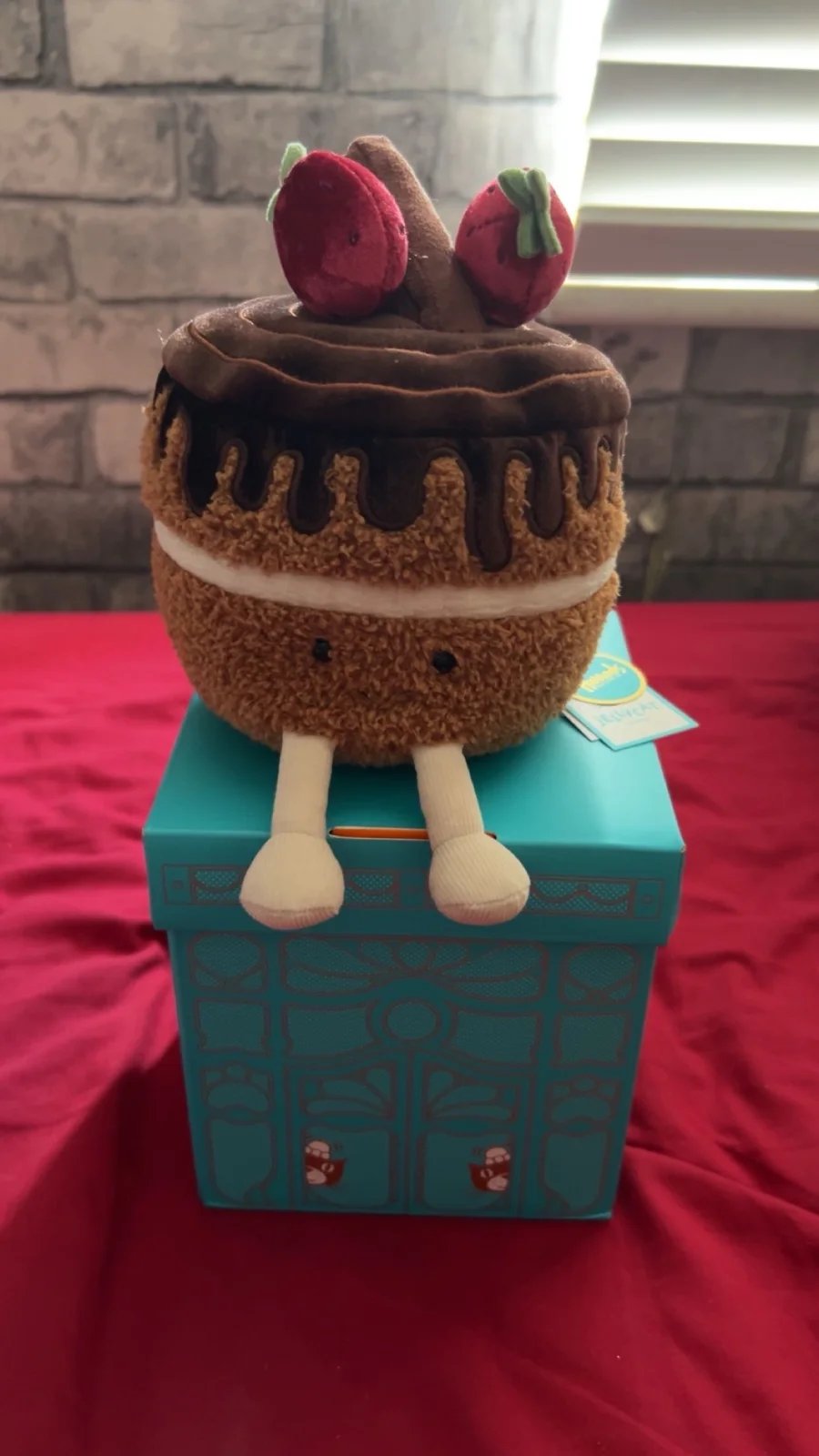 ぬいぐるみ  Glacy chocolatecake Glacy Chocolate Cake Jellycat Photo by angel01 | Jelly Journal