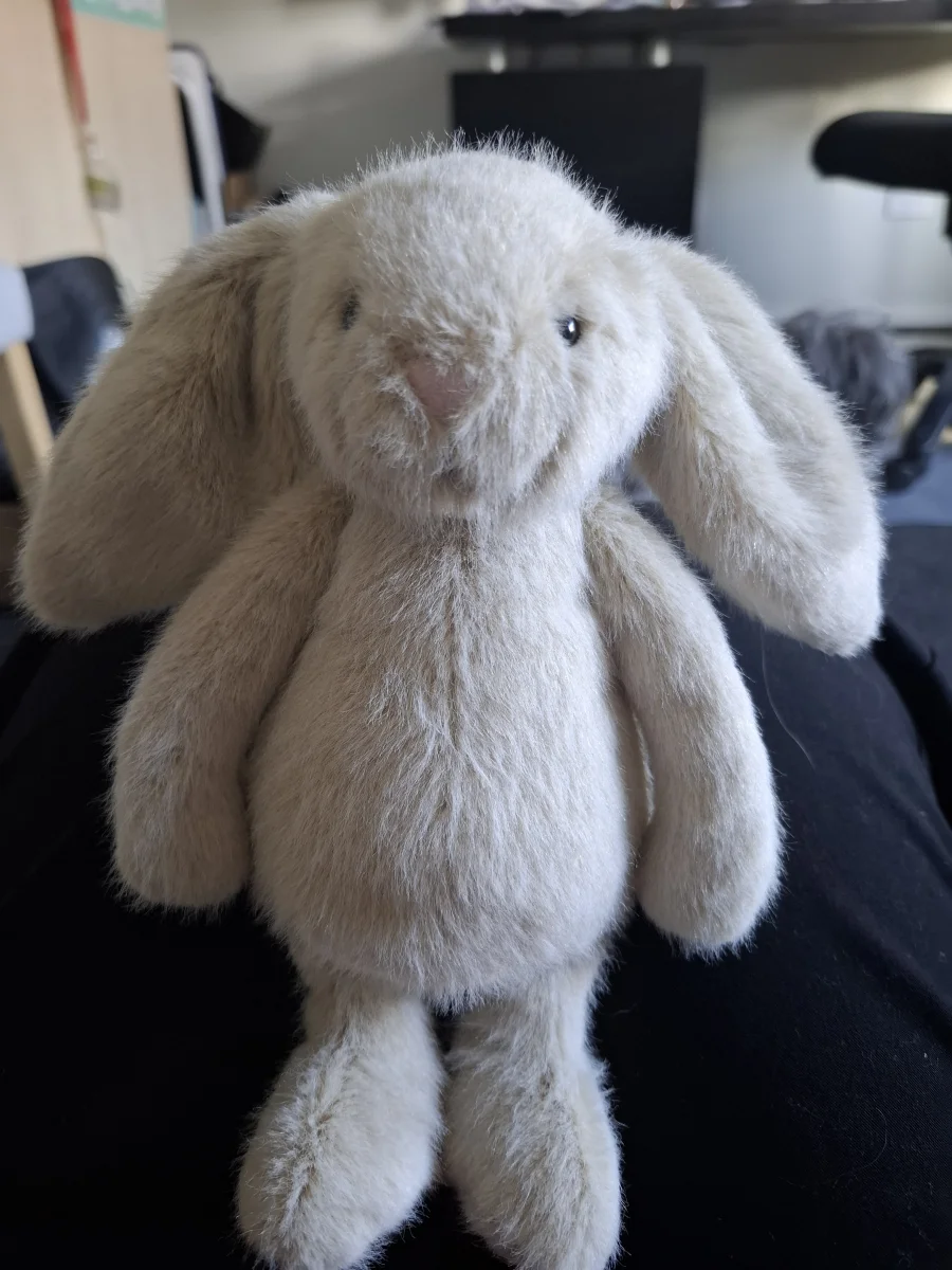 Front - Wheat Flufflet Bunny photo by bsyvee