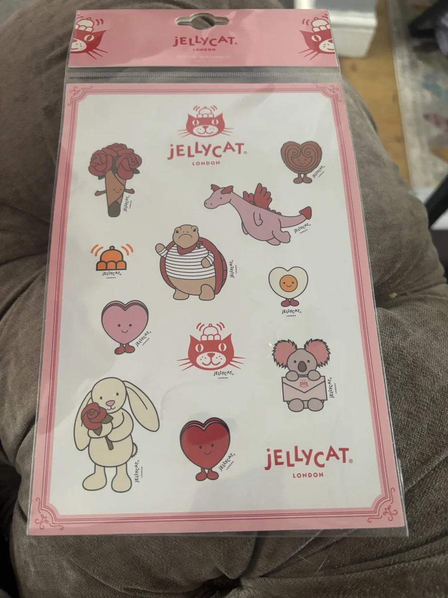 Valentines Day Stickers 2026 Jellycat Photo by Slanelivhill | Jelly Journal