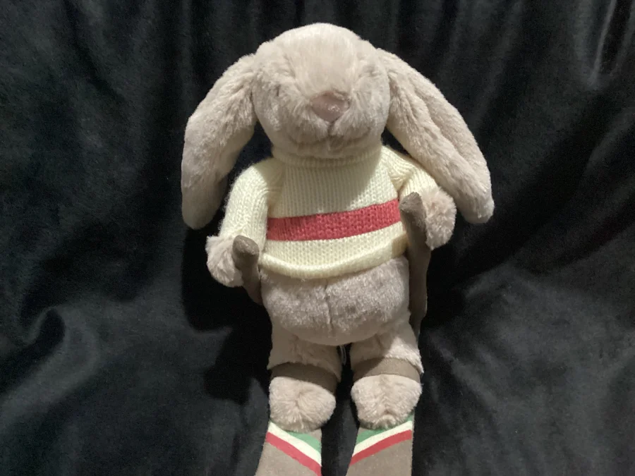 Bashful Bunny Gold Medal Ski Outfit Jellycat Photo by