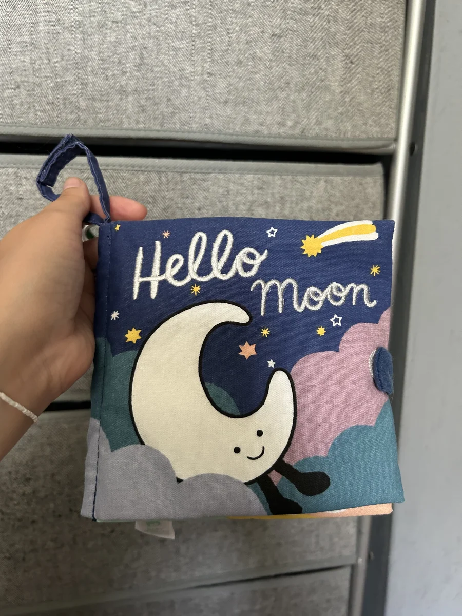 Front - Hello Moon Fabric Book photo by averyd2003