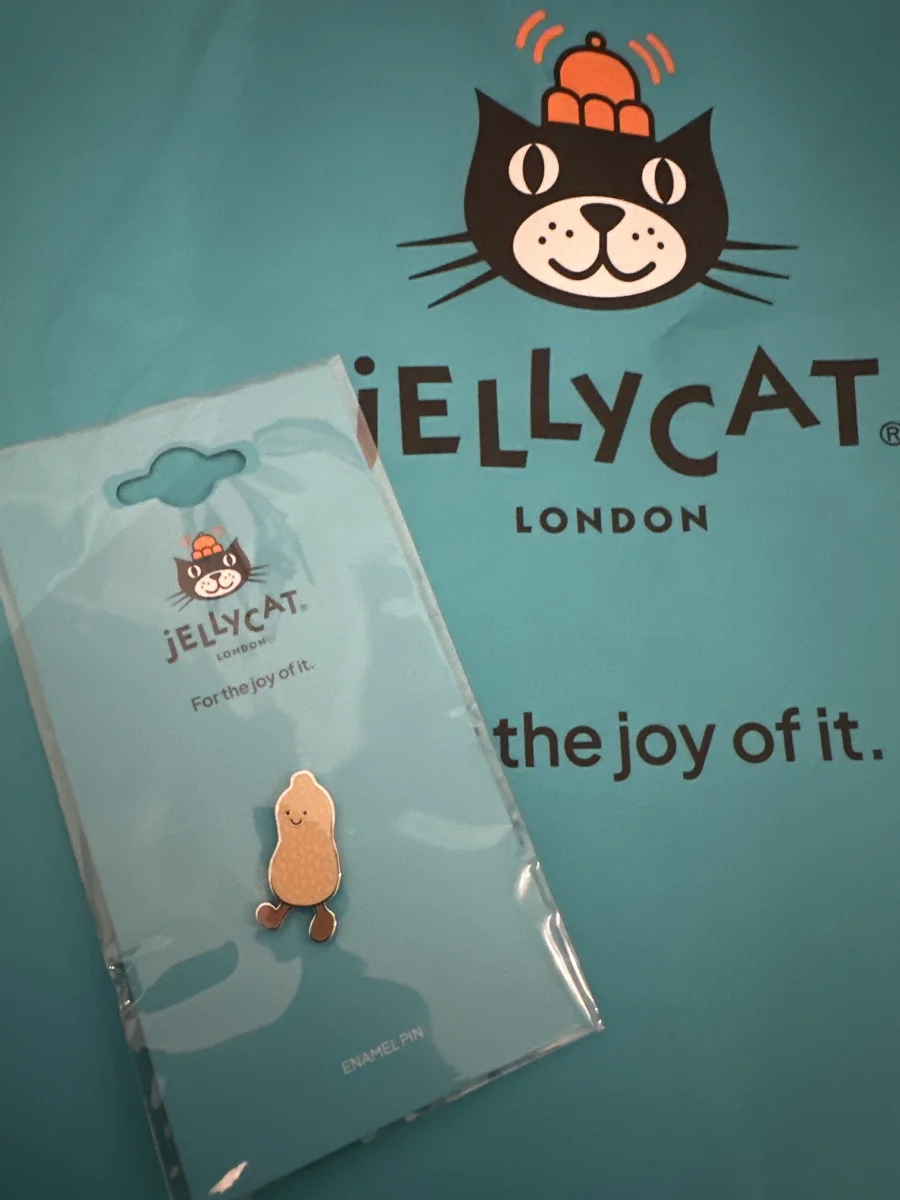 Front - Amuseables Peanut Pin Badge photo by Jellytastic