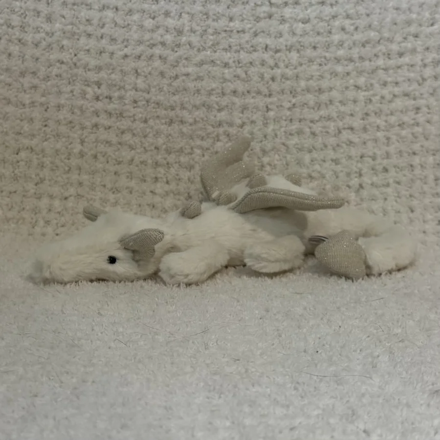 Side - Snow Dragon Bag Charm photo by crim