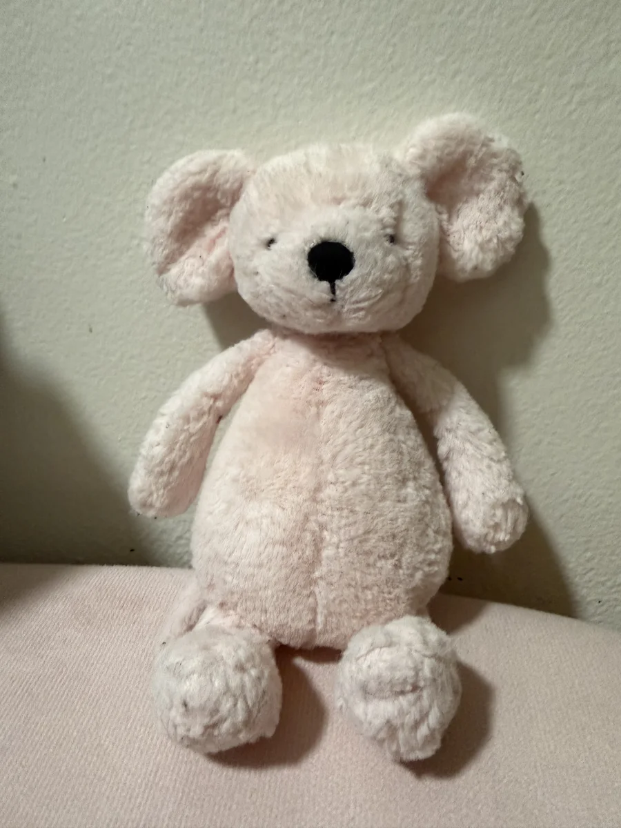 Front - Pink Bashful Mouse - Small photo by katsjellies