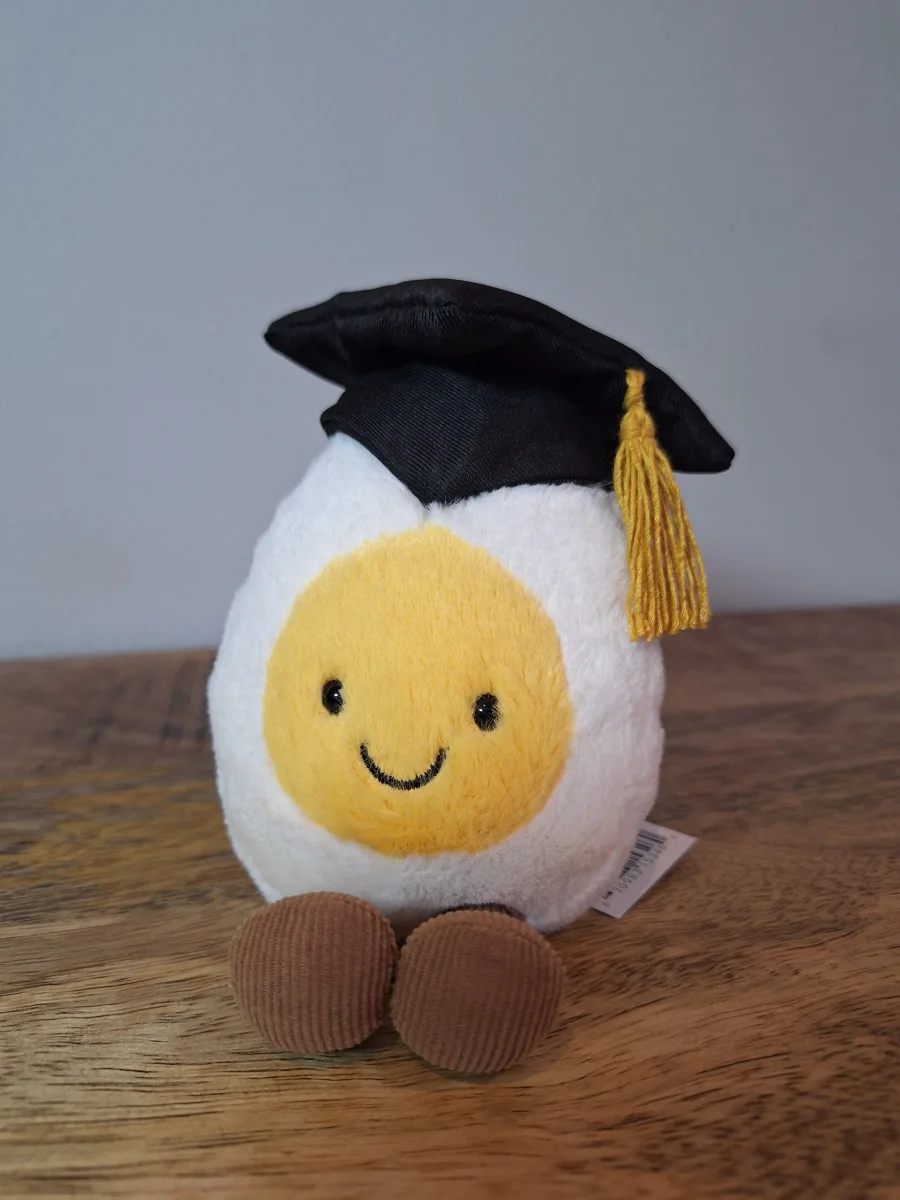 Front - Amuseables Boiled Egg Graduation photo by Sofie