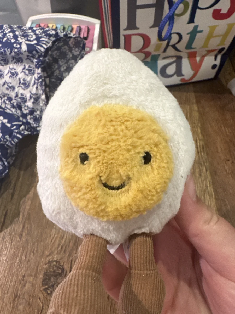 Front - Amuseables Happy Boiled Egg photo by Rickyyyrainfrog
