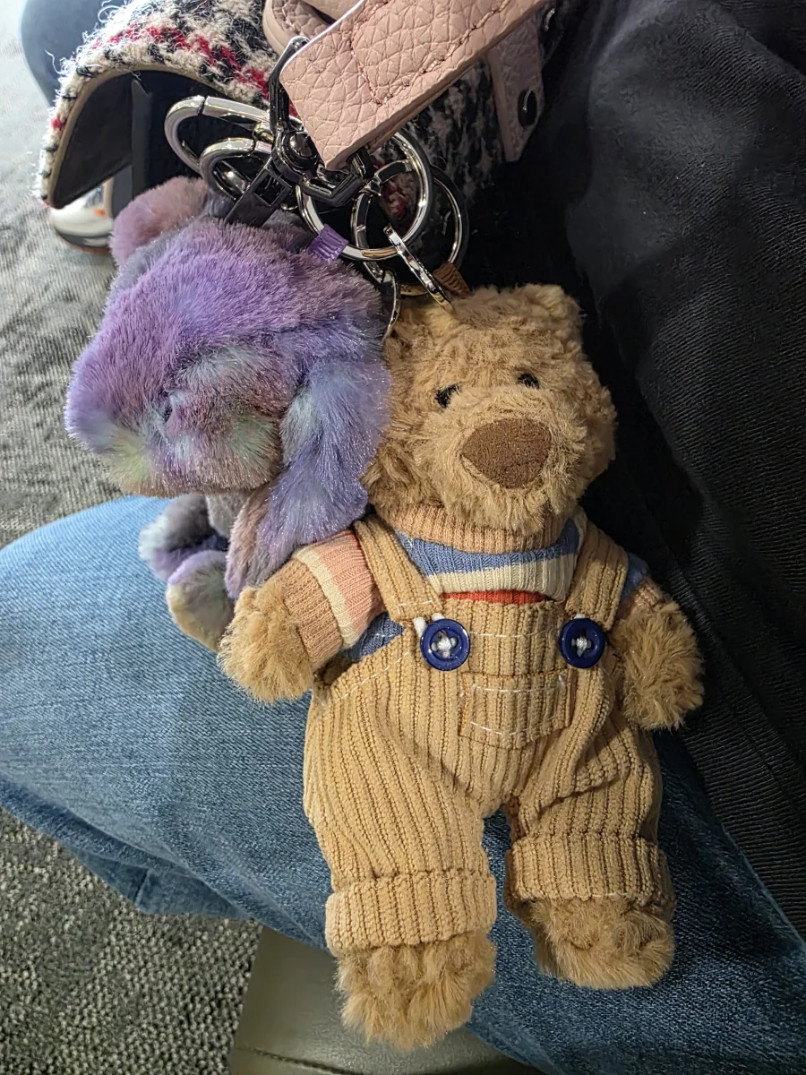 Lifestyle - Bartholomew Bear Bag Charm photo by KaraMarchman