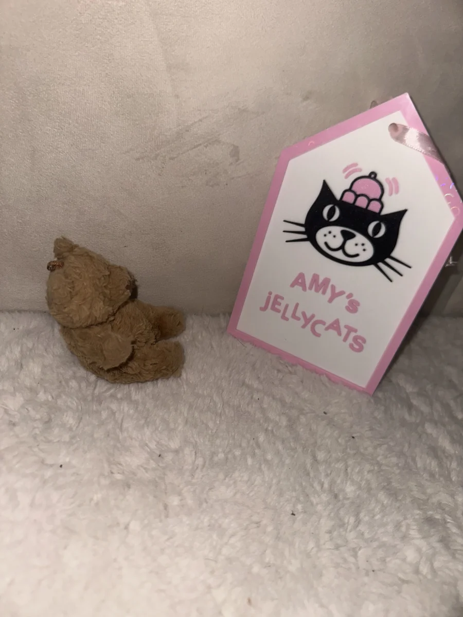 Side - Bartholomew Bear Bag Charm photo by amysjellys