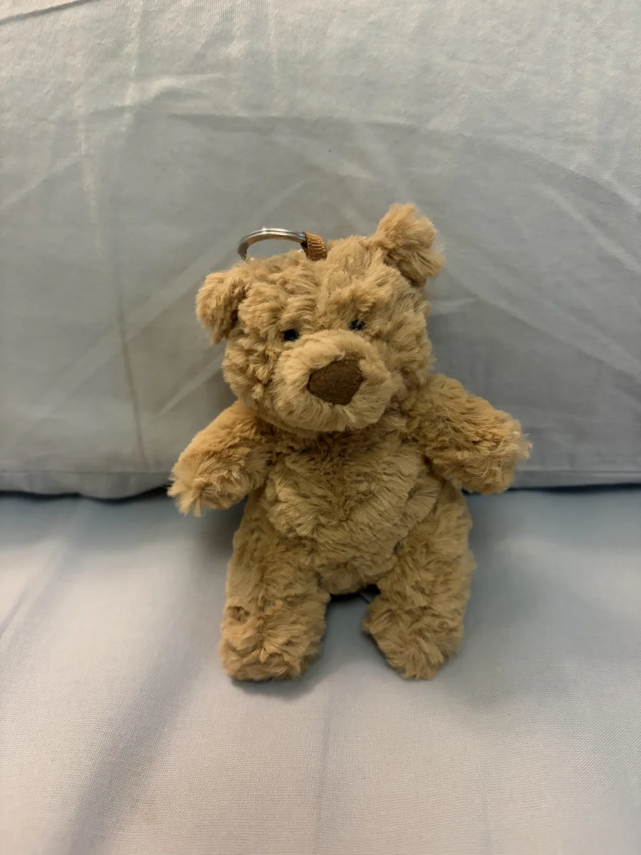 Front - Bartholomew Bear Bag Charm photo by twigletfitz