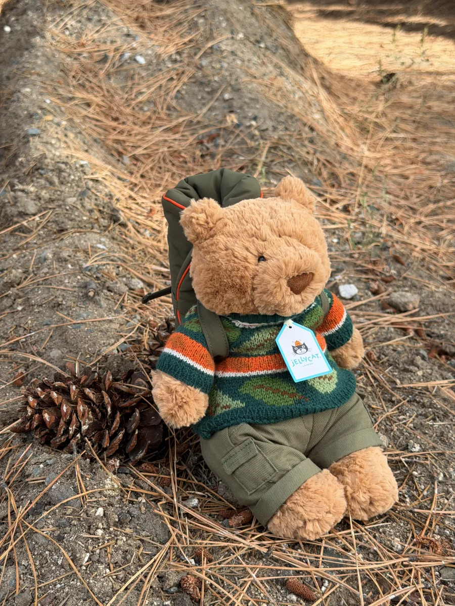 Side - Bartholomew Bear Hiking Outfit photo by jellycatangel