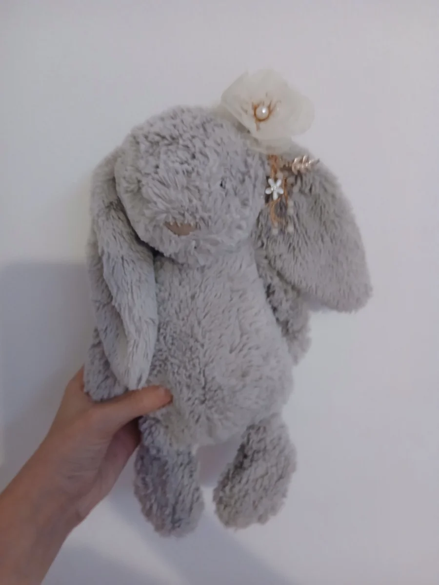 Front - Bashful Grey Bunny - Medium photo by Ameliaj2015