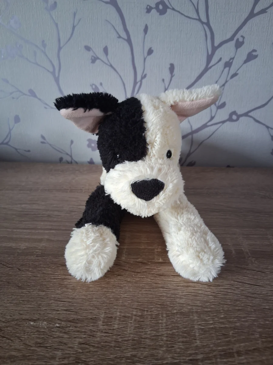 Front - Mishmash Black & Cream Puppy - Medium photo by Hope_Collectablez