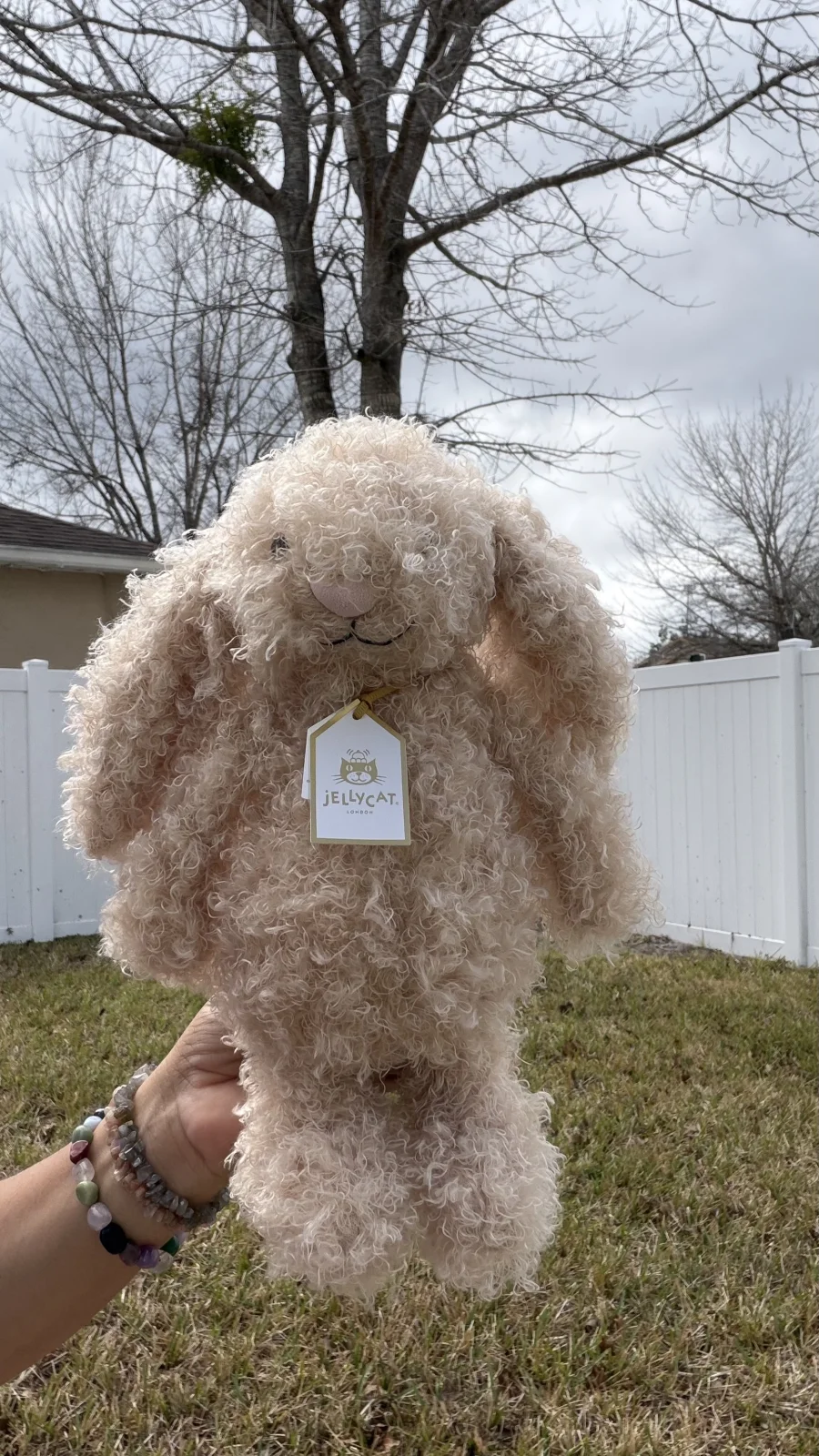 Front - Bashful Luxe Bunny Curly photo by bronzieandthejellies