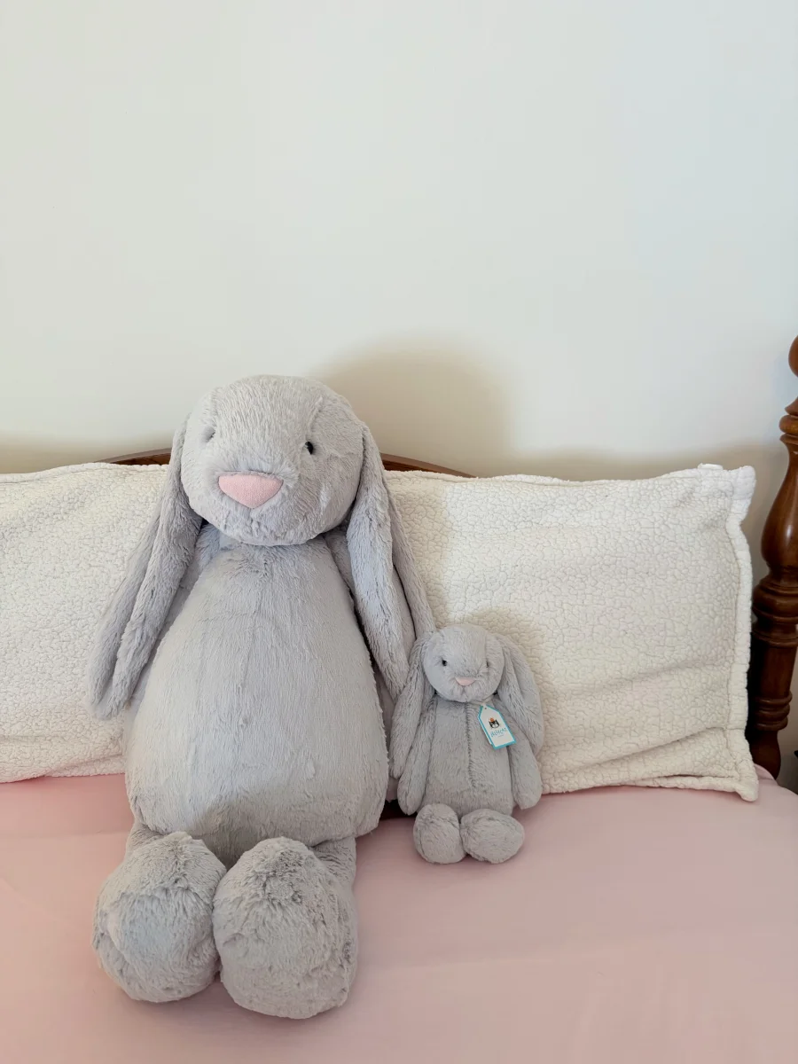 Front - Bashful Silver Bunny - Really Really Big photo by jellycatangel
