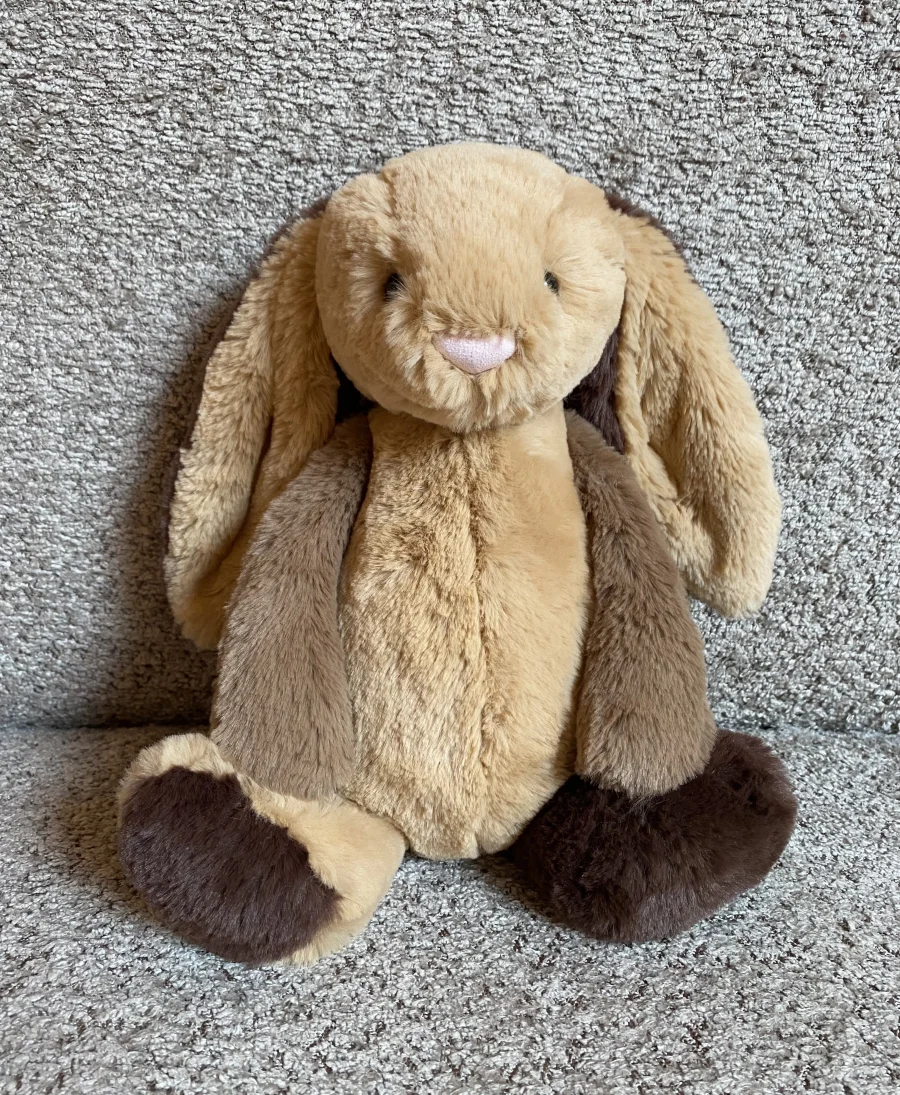 Front - Bashful Patchwork Brown Bunny photo by Abyss'Dragons
