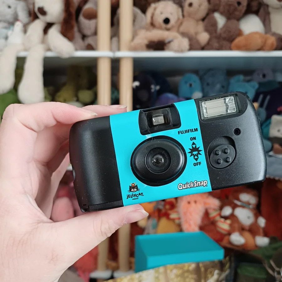 Front - Camp Jellycat Disposable Camera photo by herbgardenplush