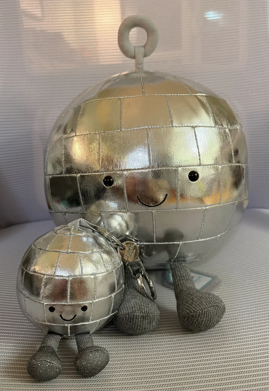 Front - Amuseables Disco Ball Bag Charm photo by kattyg