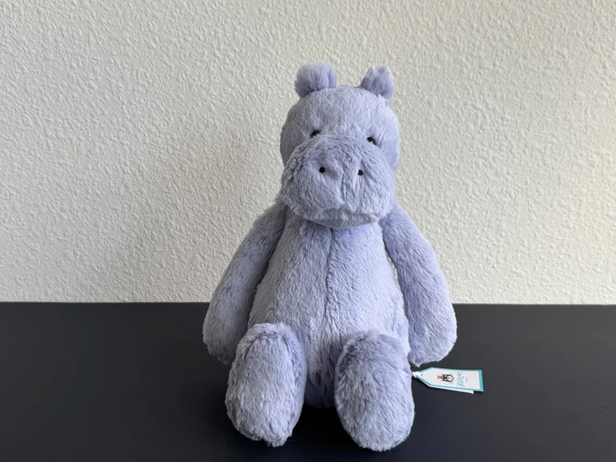 Front - Bashful Hippo - Lilac photo by hijenna