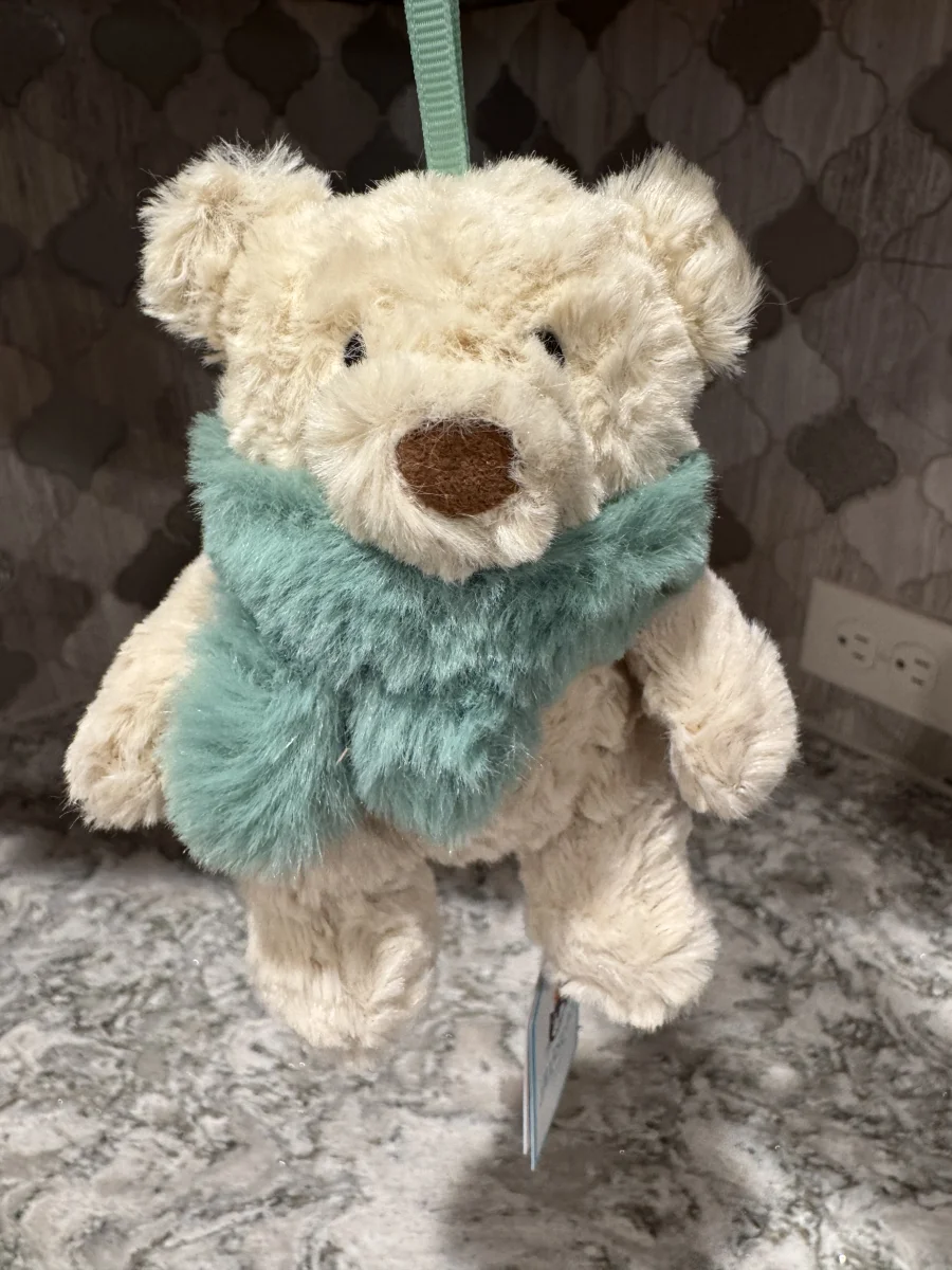 Front - Bartholomew Bear Jr. Winter Warmer Decoration photo by SnowLeopard821