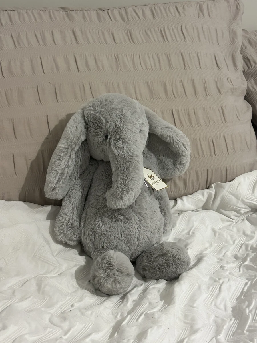 Front - Bashful Luxe Elephant Thuddeus - Medium photo by girlythingsx