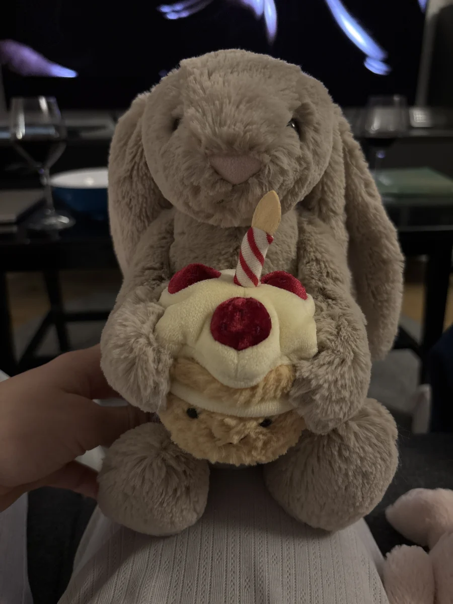 Front - Bashful Beige Bunny 'Birthday' photo by SofieA