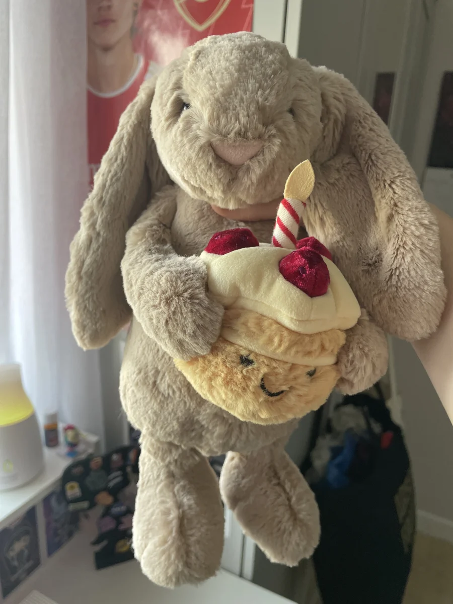 Front - Bashful Beige Bunny 'Birthday' photo by DarcieJ21