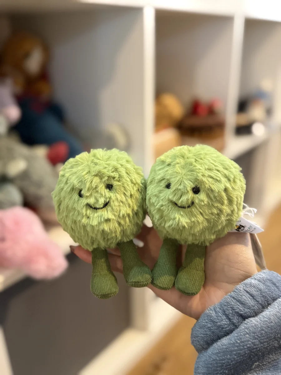 ぬいぐるみ  Dot and Peggy Mushy Peas Amuseables Dot and Peggy Mushy Peas 🇬🇧 Jellycat Photo by