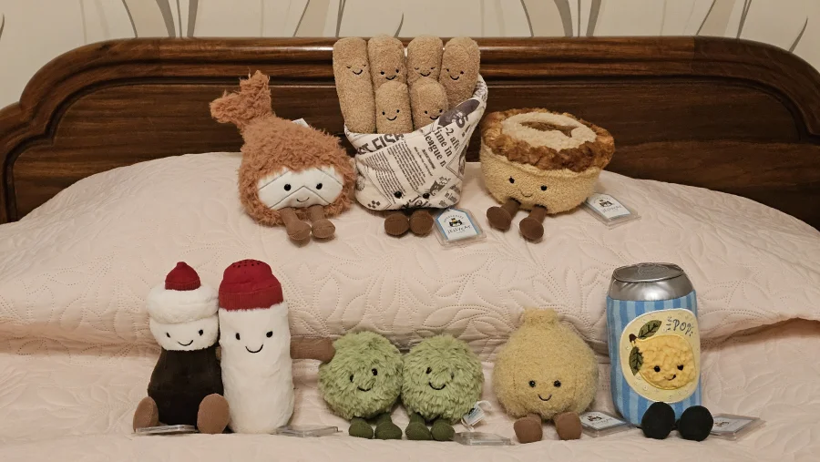 ぬいぐるみ  Dot and Peggy Mushy Peas Amuseables Dot and Peggy Mushy Peas 🇬🇧 Jellycat | Jelly Journal
