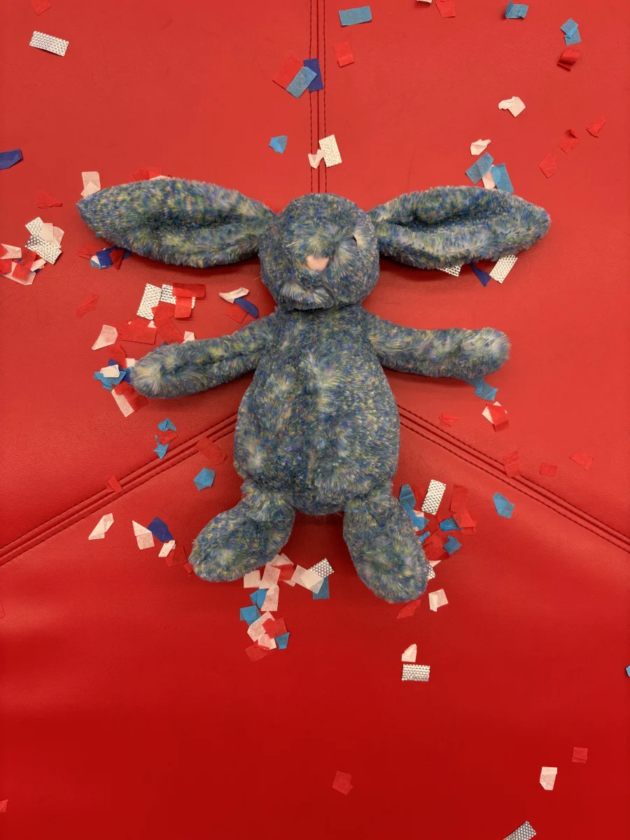 Lifestyle - Bashful Luxe Bunny Azure - Medium photo by olliejellies