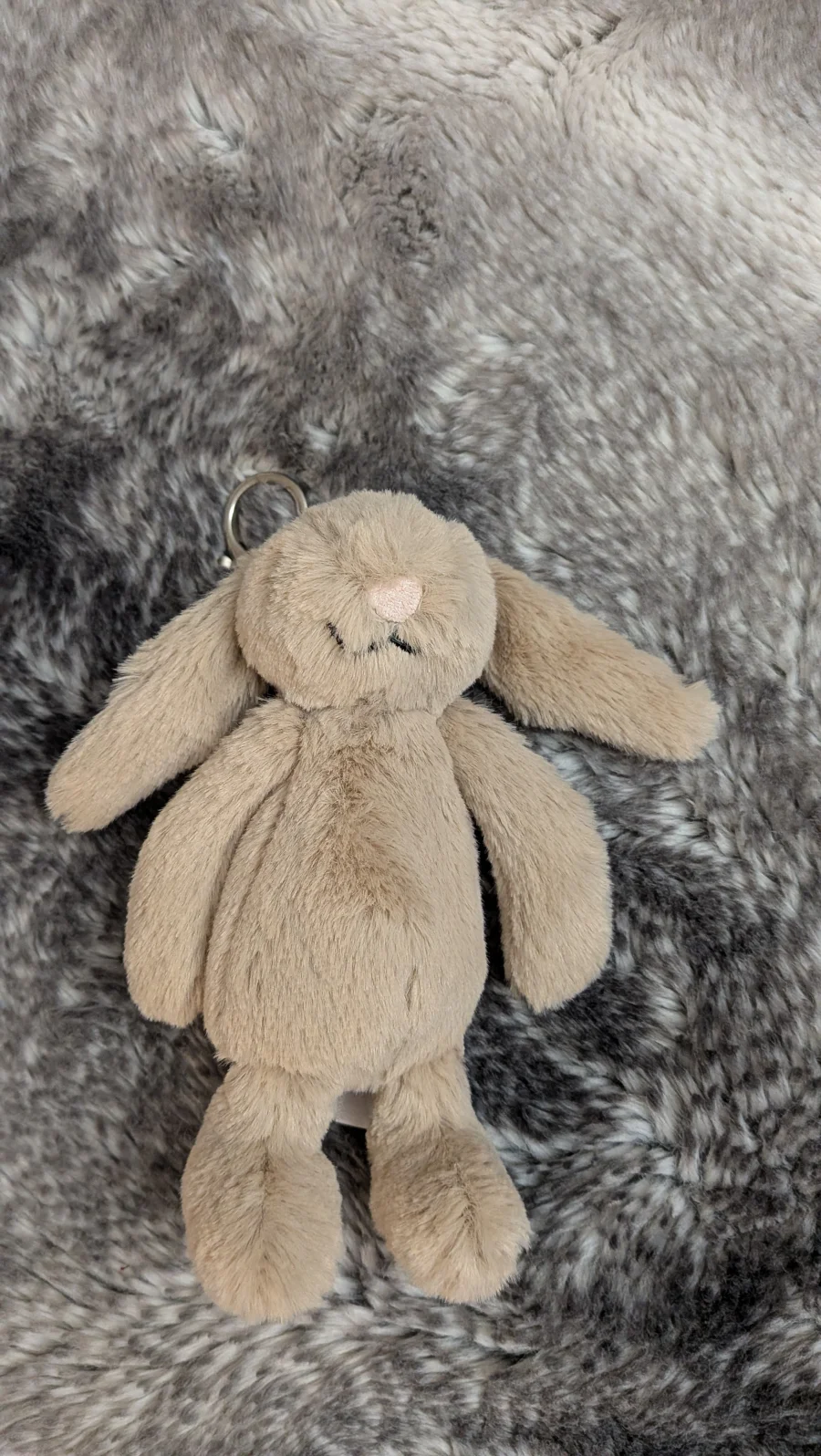 Front - Bashful Bunny Beige Bag Charm photo by Iselalexa