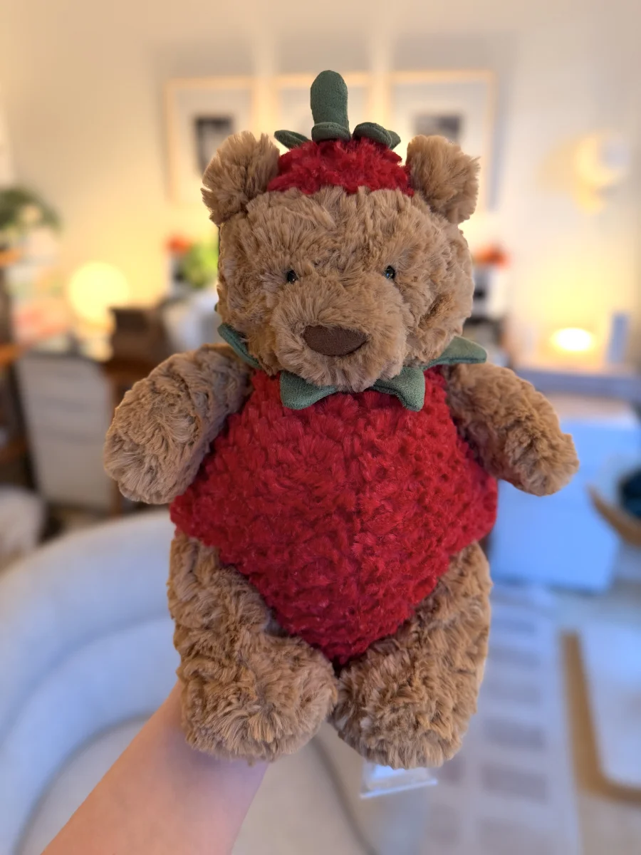 Front - Bartholomew Bear Strawberry photo by Saltedcoffee