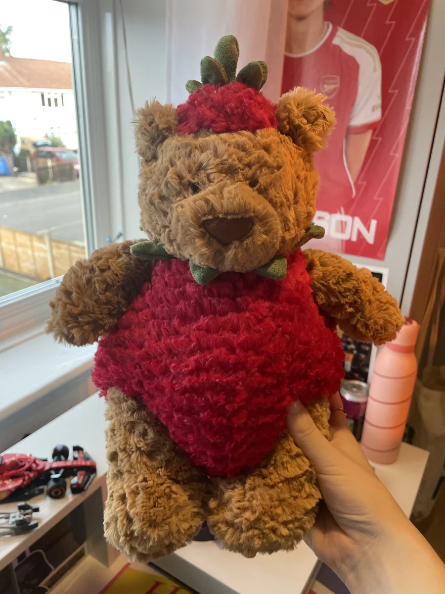Front - Bartholomew Bear Strawberry photo by DarcieJ21