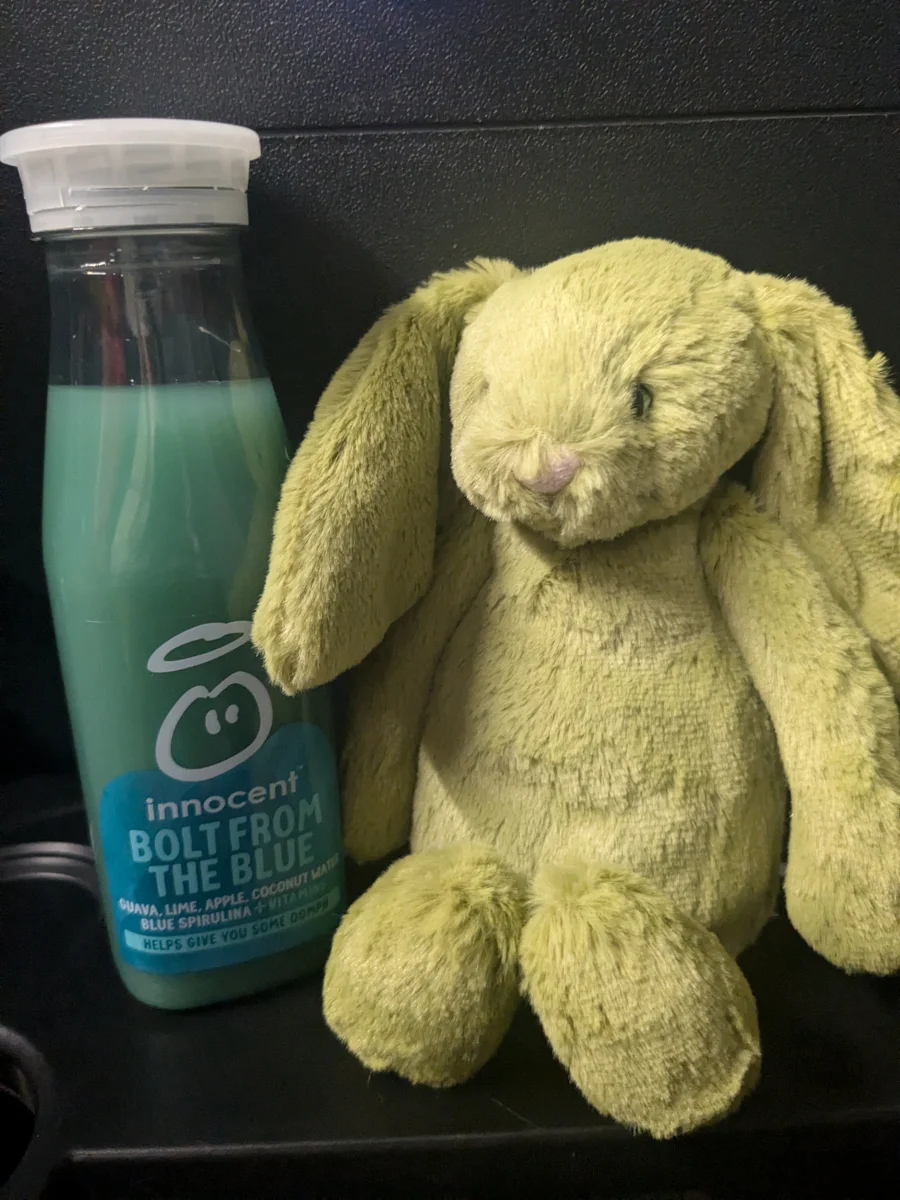 Side - Bashful Moss Bunny - Tiny photo by Boo