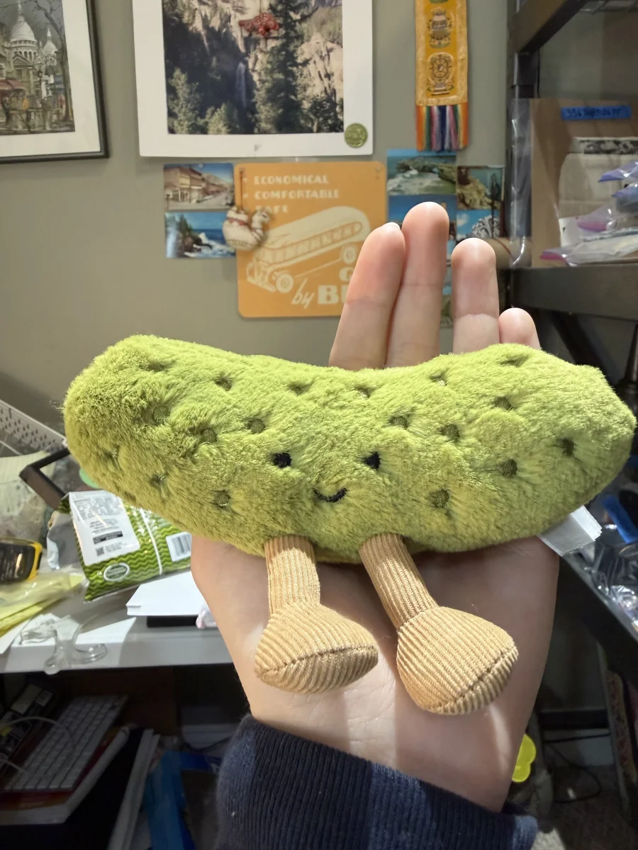 Front - Amuseables Pickle photo by amandamariejelly