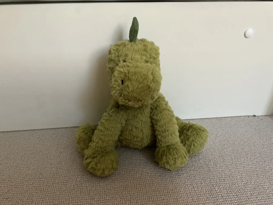 Front - Fuddlewuddle Dino photo by Sophlovjellycat