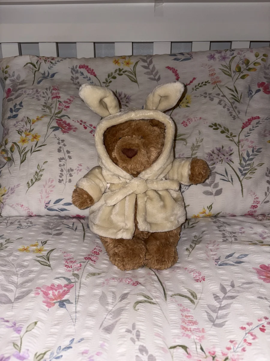 Front - Bartholomew Bear Bathrobe Outfit photo by Oliviagrace