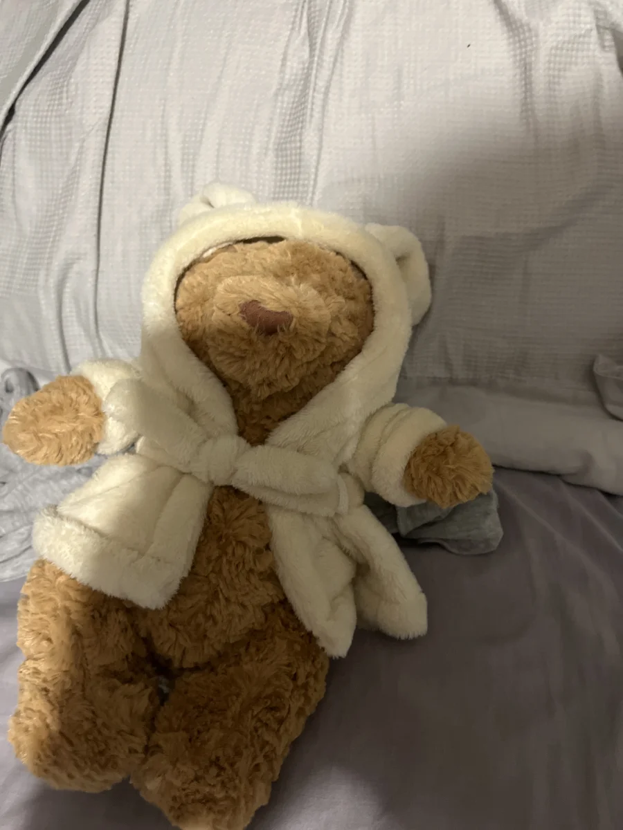 Lifestyle - Bartholomew Bear Bathrobe Outfit photo by Hello123