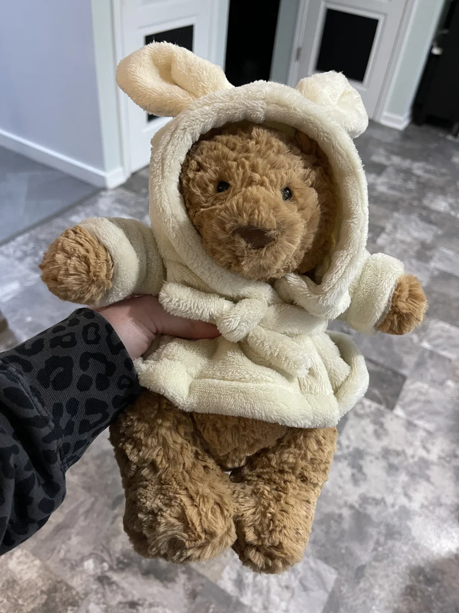 Bartholomew Bear Bathrobe Outfit Jellycat Photo by Jellyjess88