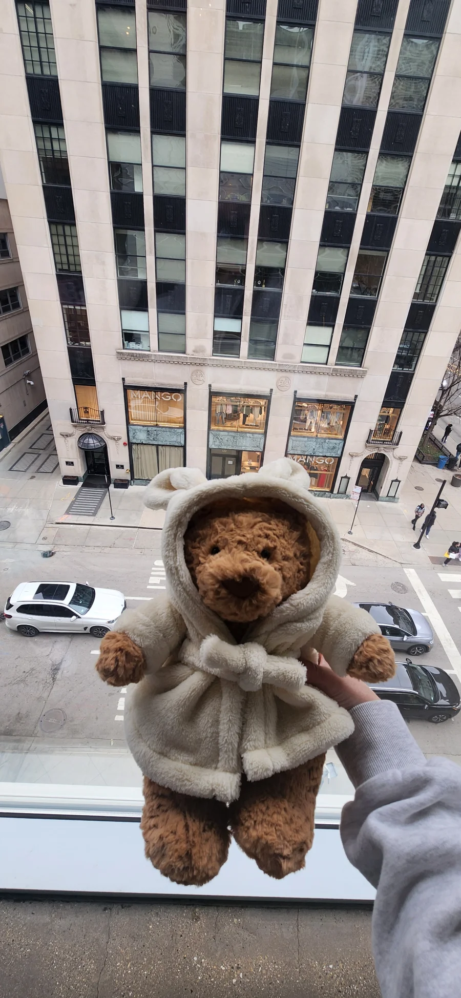 Lifestyle - Bartholomew Bear Bathrobe Outfit photo by LexieandTimmy