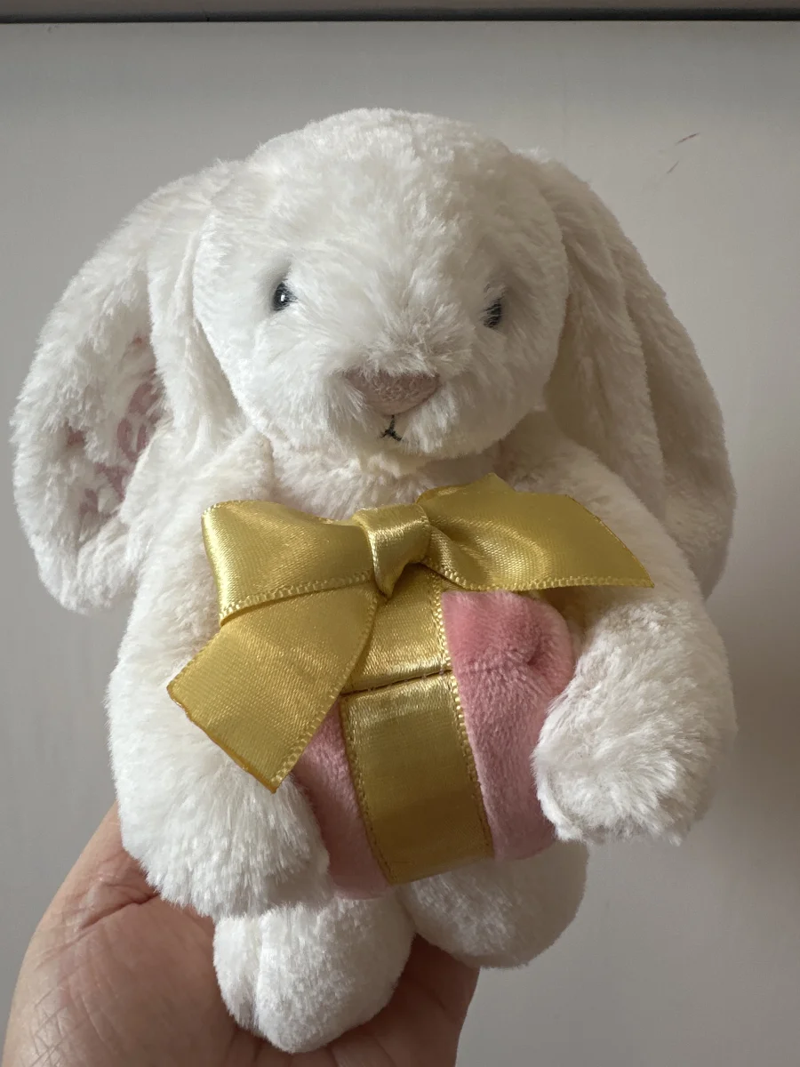 Front - Bashful Bunny with Present photo by Gwynval