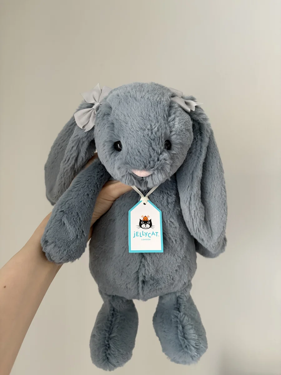 Front - Bashful Dusky Blue Bunny - Medium photo by elysjellies