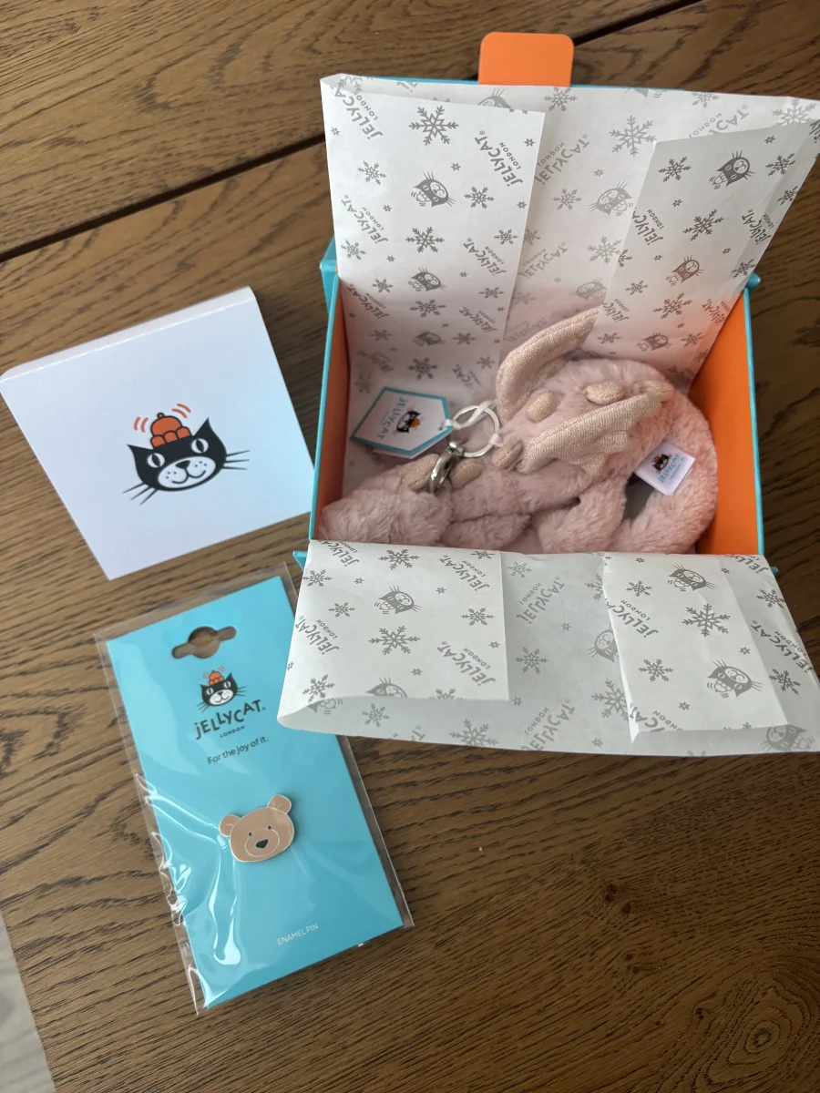Lifestyle - Rose Dragon Bag Charm photo by the_jelly_jungle