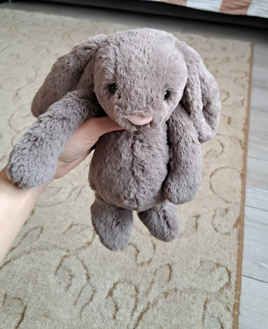 Front - Bashful Truffle Bunny - Medium photo by Jellycat_Nina