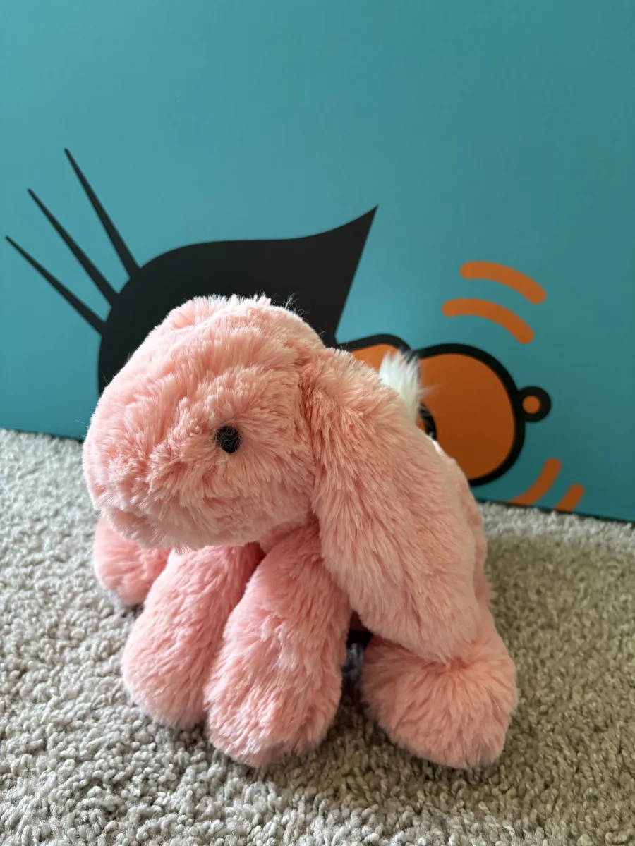 Side - Smudge Apricot Rabbit photo by jojokitty
