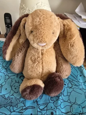 Bashful Patchwork Brown Bunny Jellycat photo uploaded by Gremlem22NBC
