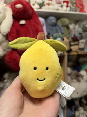 A photo of Fabulous Fruit Lemon Jellycat taken by amandamariejelly