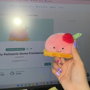 廃盤　新品　Pretty Patisserie Dome Framboise Pretty Patisserie Dome Framboise Jellycat | Jelly Journal