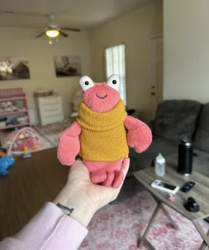 A photo of Cozy Crew Lobster Jellycat taken by JodysJellies