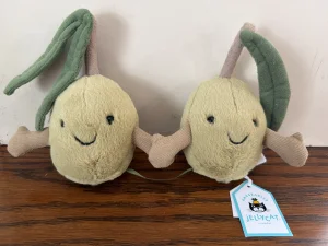 A photo of Amuseables Pair of Olives Jellycat taken by Madison_Marie
