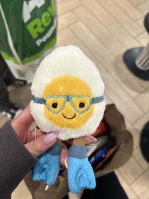Amuseables Boiled Egg Scuba Outfit Jellycat photo